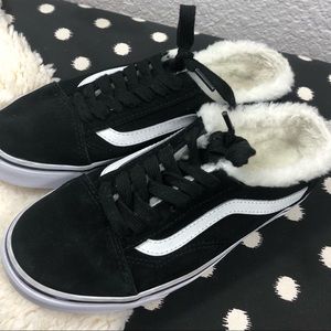 Vans Faux Fur Sneakers